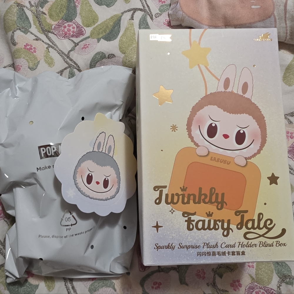 Labubu Twinkly Fairy Tale Sparkly Surprise Plush Blind Card Holder